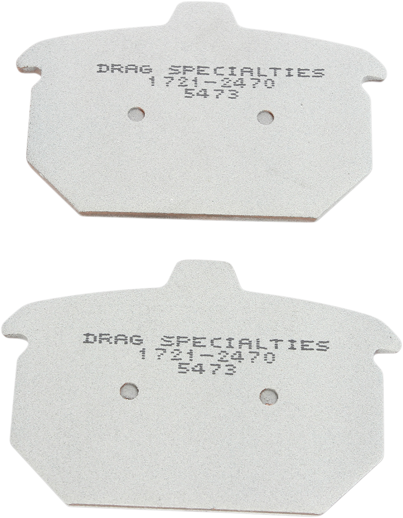 DRAG SPECIALTIES Sintered Brake Pads - Harley-Davidson HDP901