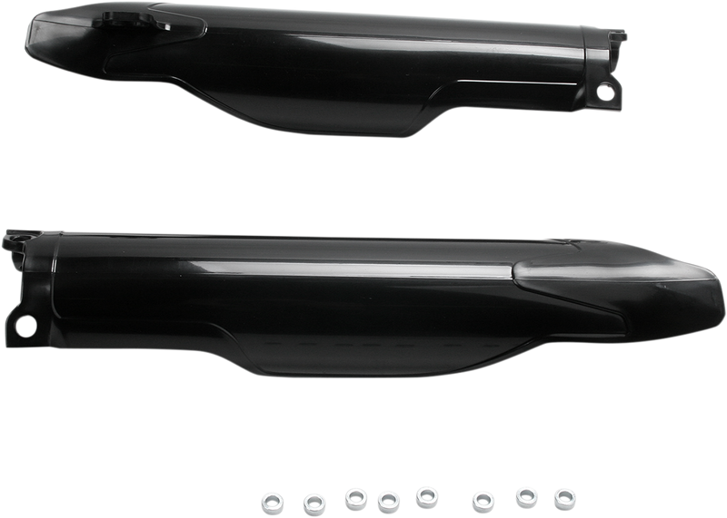 ACERBIS Lower Fork Covers - Black 2141760001