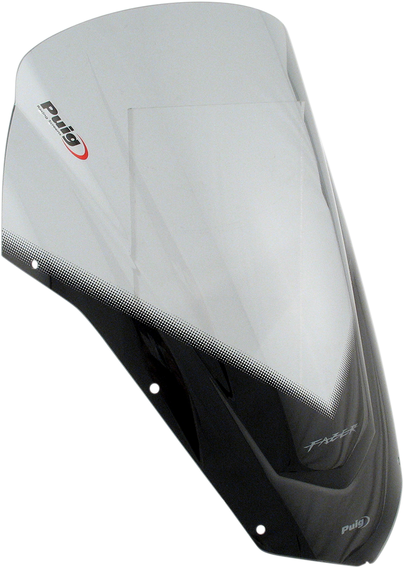 PUIG HI-TECH PARTS Race Windscreen - Smoke - FZ6 4366H