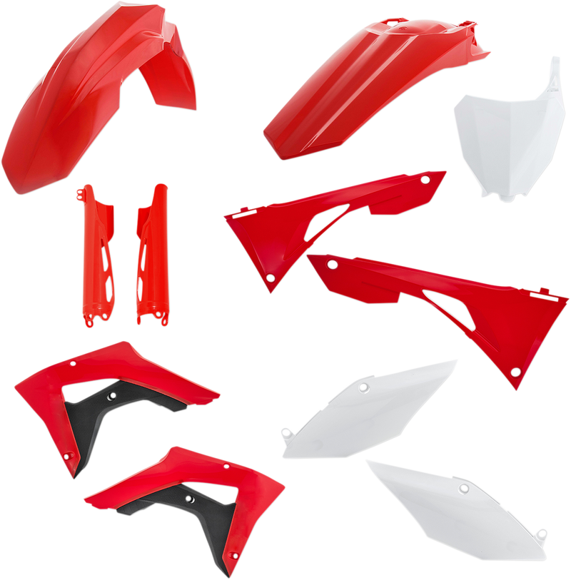 ACERBIS Full Replacement Body Kit - OEM '19 Red/White/Black 2736266345
