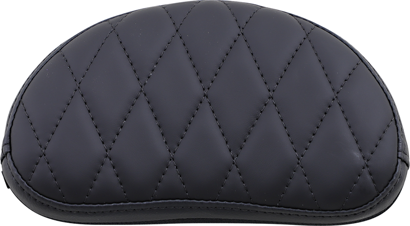 DRAG SPECIALTIES Diamond Stitched Sissy Bar Pad - Black 0822-0319