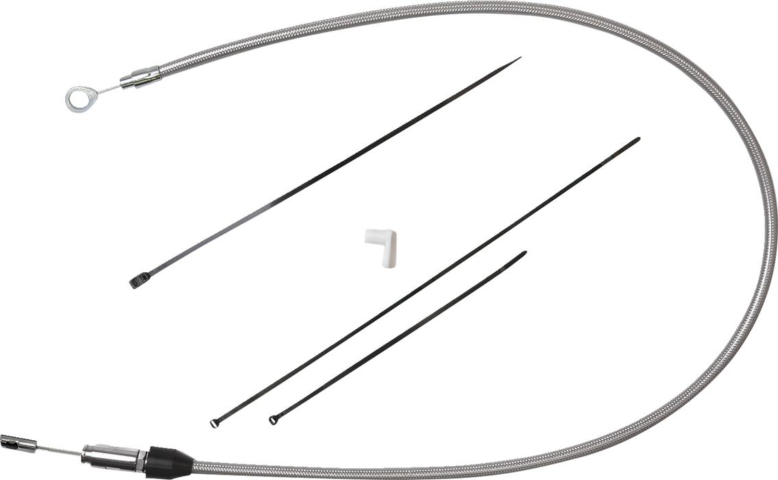 DRAG SPECIALTIES Clutch Cable - Upper - 36" - Stainless Steel 5323402HE