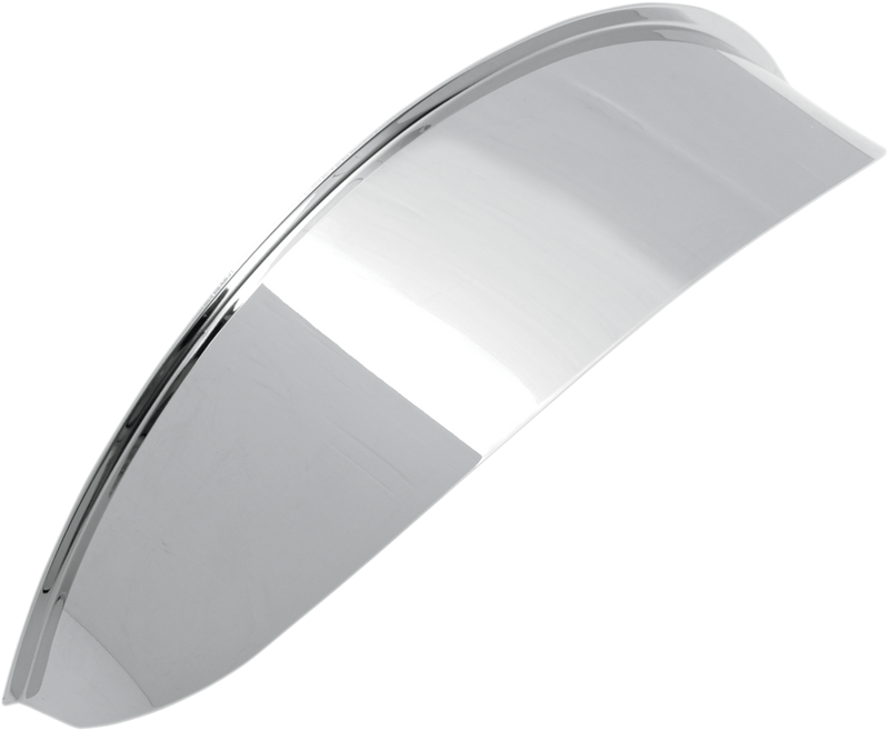 DRAG SPECIALTIES Visor for 7" Headlight - Chrome 20-0314