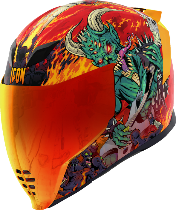 ICON Airflite™ Motorcycle Helmet - Blegh - MIPS® - Red - 2XL 0101-16927