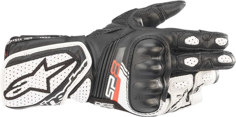 ALPINESTARS Women Stella SP-8 V3 Gloves - Black/White - Medium 3518321-12-M
