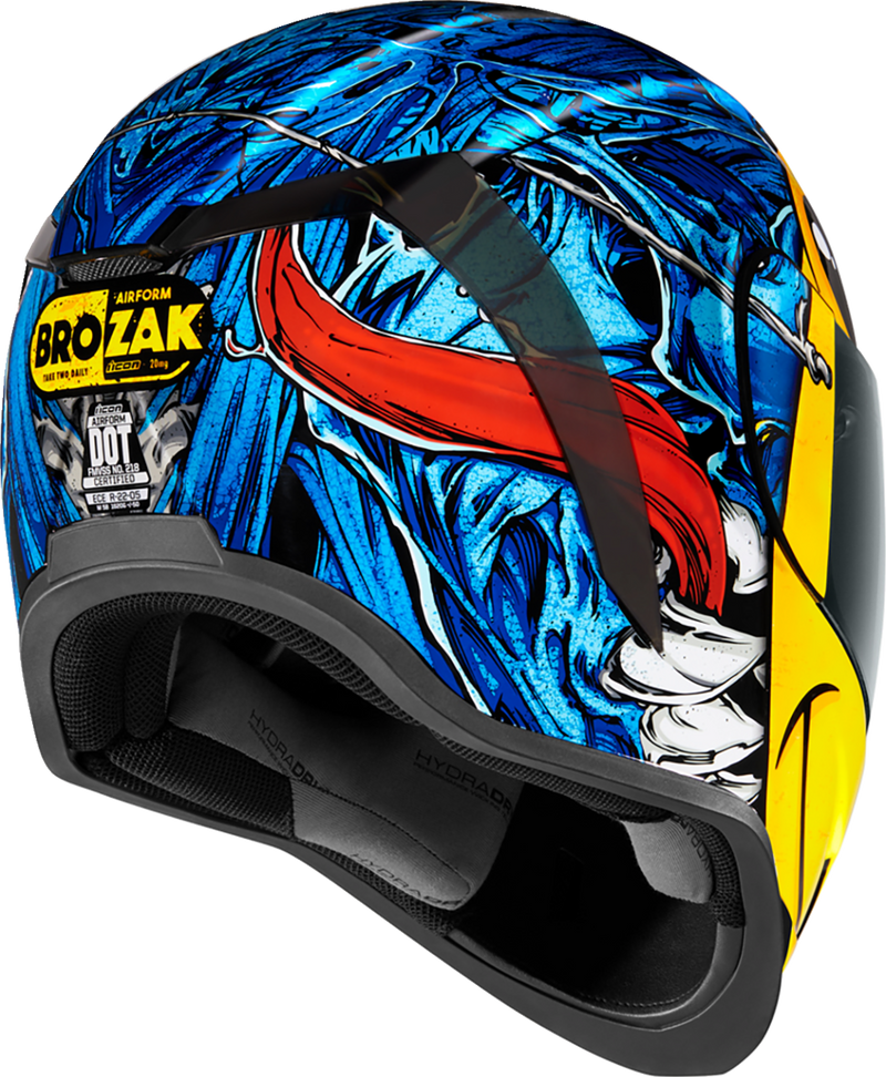 ICON Airform™ Motorcycle Helmet - MIPS® - Brozak - Blue - XL 0101-14934