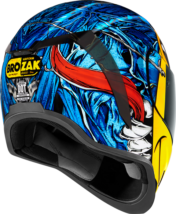 ICON Airform™ Motorcycle Helmet - MIPS® - Brozak - Blue - Small 0101-14931