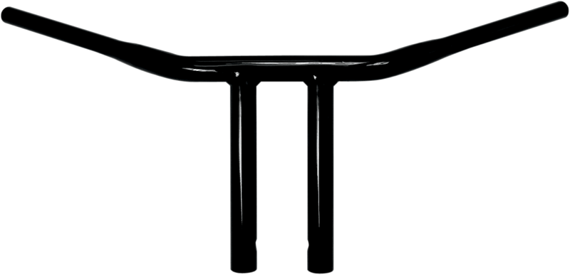 DRAG SPECIALTIES Handlebar - T-Bar - Buffalo - 8" - Black HAS TBW NOTCH 0601-2263