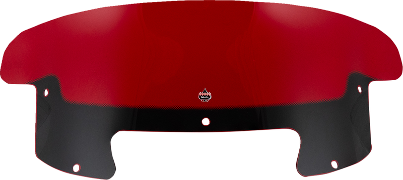 KLOCK WERKS Kolor Flare™ Windshield - 8" - Red - Indian KWW-04-0622