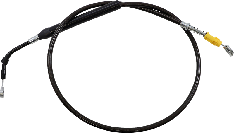 LA CHOPPERS Clutch Cable - 15" - 17" Ape Hanger Handlebars - Midnight LA-8058C16M
