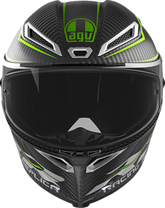 AGV Pista GP RR Motorcycle Helmet - Performante - Carbon/Lime - XL 2118356002-018-XL