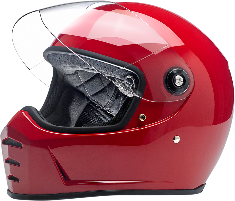 BILTWELL Lane Splitter Helmet - Gloss Blood Red - Small 1004-837-102