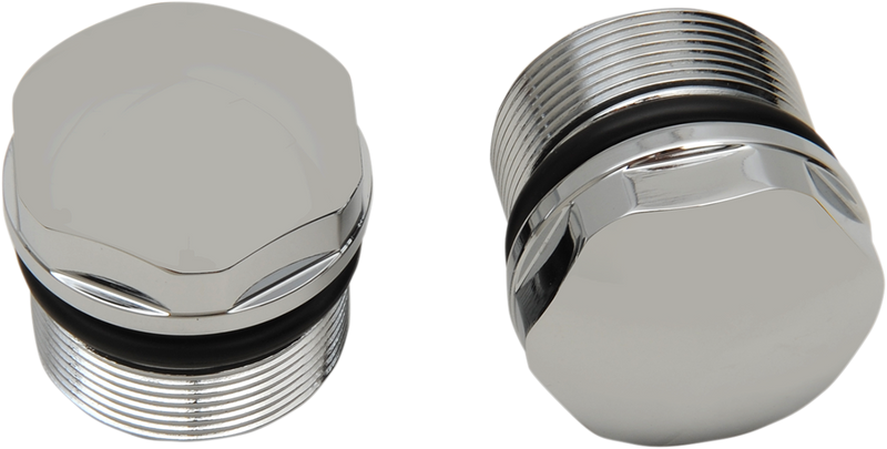 DRAG SPECIALTIES Fork Tube Cap - Chrome - 39 mm C23-0218D