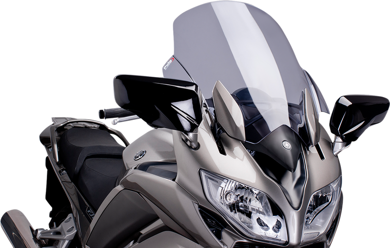 PUIG HI-TECH PARTS Touring Windscreen - Smoke - Yamaha 6483H
