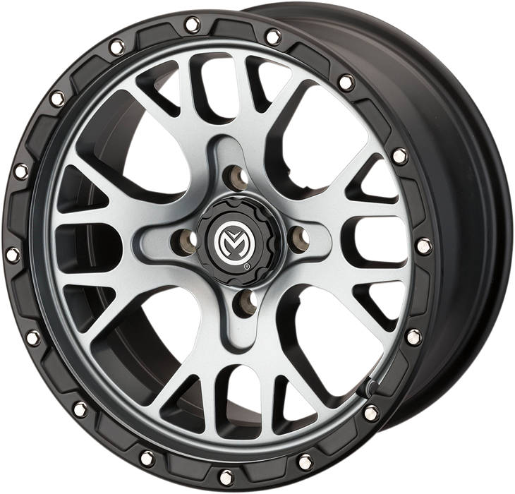 MOOSE UTILITY Wheel - 545X - Front/Rear - Gray - 14x7 - 4/110 - 5+2 545147110SGBL54