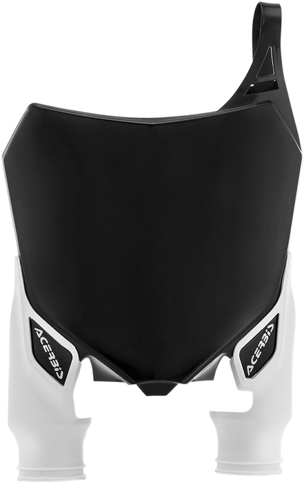ACERBIS Raptor Number Plate - Black/White 2527411007