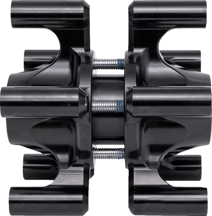 ARLEN NESS Hub - Spider - Dual Disc - Front - Black 71-660