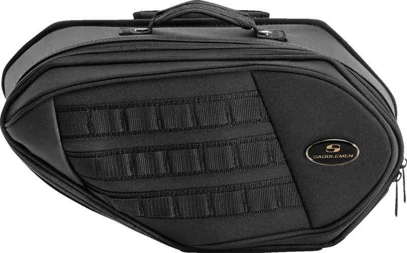 SADDLEMEN Tactical Saddlebag - Black 3501-1433