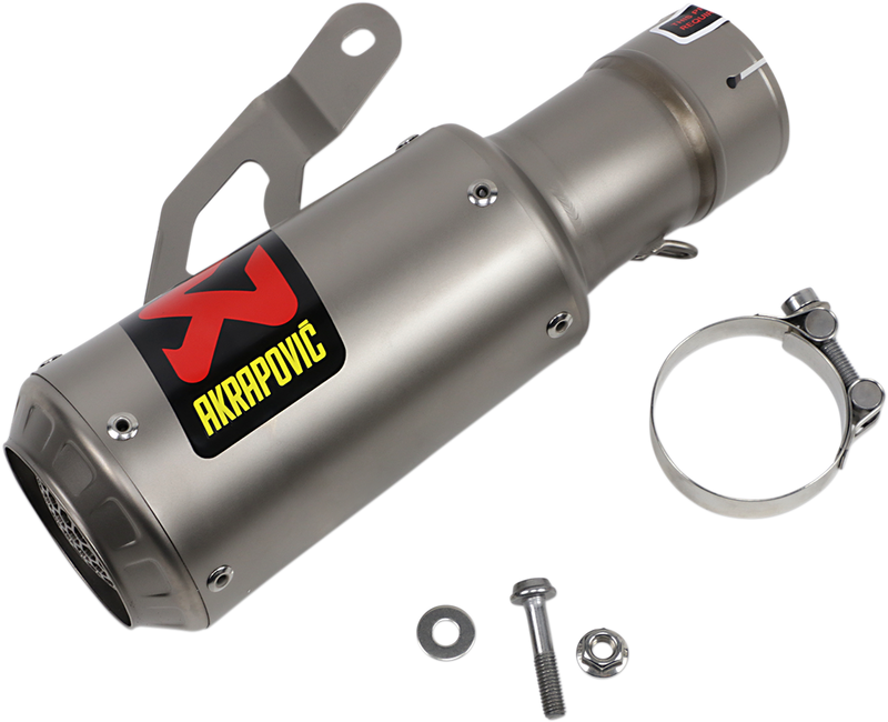 BMW S1000R S1000RR M1000RR 2020-2025 Exhaust, Akrapovic Titanium Slip-On Line S-B10SO11-CBT