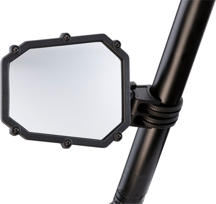 MOOSE UTILITY Mirror - Elite Series - Side View - Octagon - Black UTVMIR-ES1
