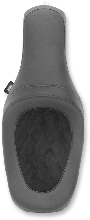 DRAG SPECIALTIES Predator Seat - Diamond - Yaffe Razor Gas Tank - '10-'22 FL FOR YAFFE RAZOR BACK TANK 0801-0975