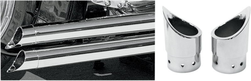 BARON Exhaust Tip - Mini Scalloped BA-1100-02
