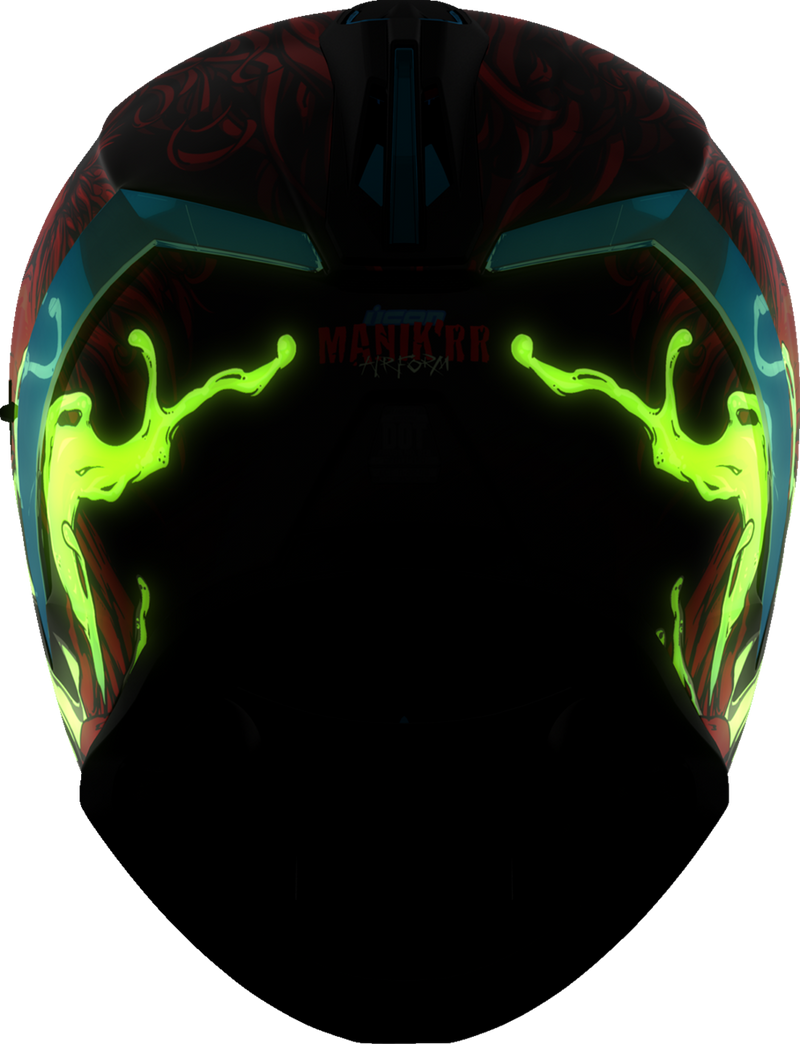 ICON Airform™ Motorcycle Helmet - Manik'RR - MIPS® - Red - XS 0101-17010