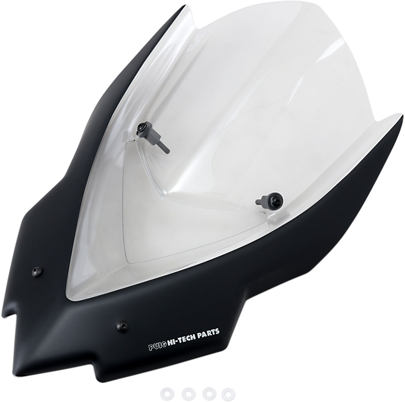 PUIG HI-TECH PARTS New Generation Windscreen - Clear - Z1000 7514W