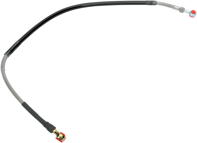 MOOSE RACING Brake Line - Rear - Stainless Steel - DR-Z 400 E HS01-2-027/P