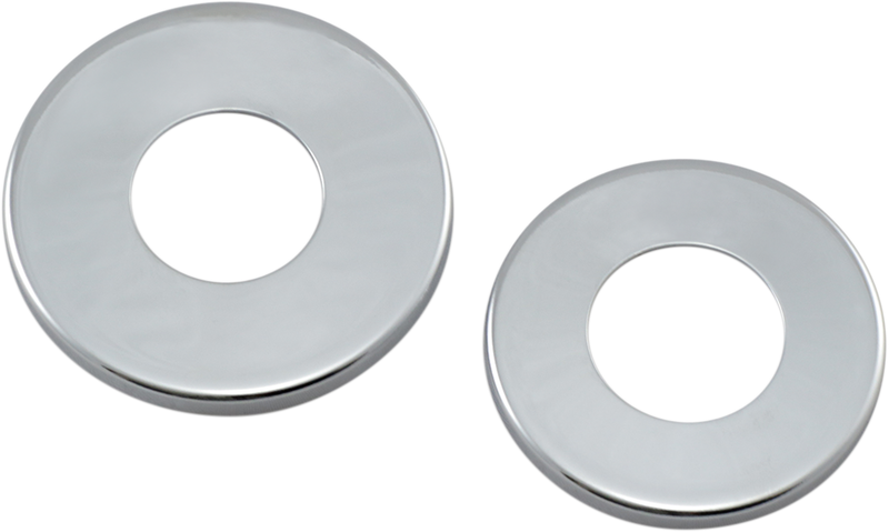 DRAG SPECIALTIES Fork Stem Dust Covers - Chrome 093460-BC1