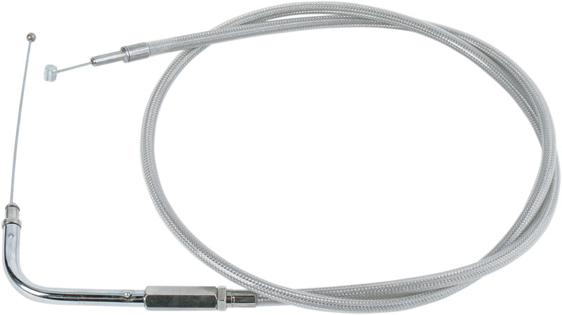 DRAG SPECIALTIES Throttle Cable - 39-1/2" - Braided 5332100B