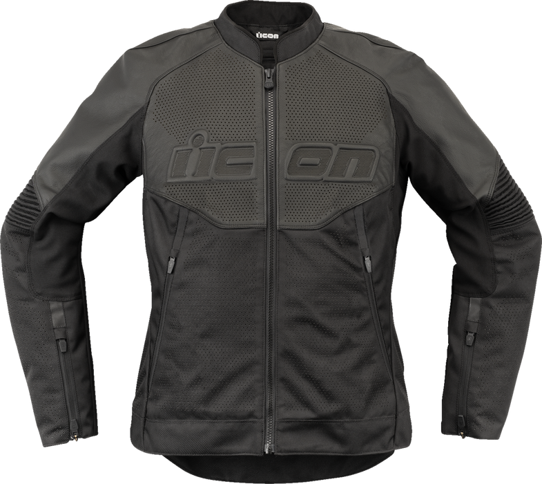 ICON Women's Overlord3™ Leather Jacket - Black - Small 28131083