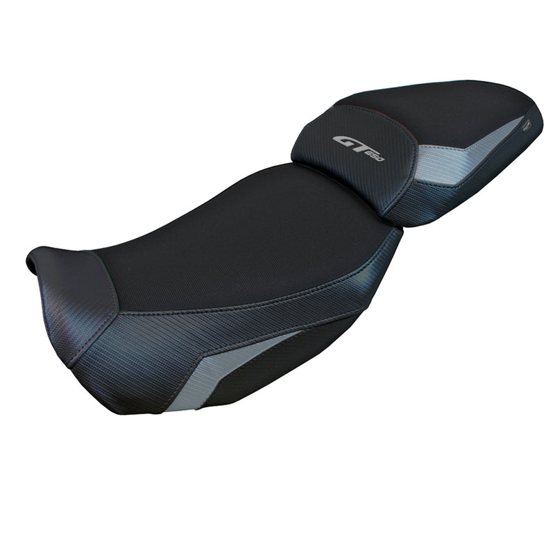 CF Moto 650GT 2021-2024 Seat Cover Tappezzeria Italia in Grey and Black