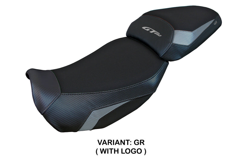 CF Moto 650GT 2021-2024 Seat Cover Tappezzeria Italia in Grey and Black