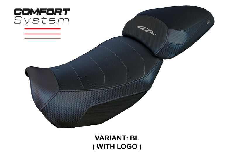 CF Moto 650GT 2021-2024 Seat Cover Tappezzeria Italia Comfort in Black
