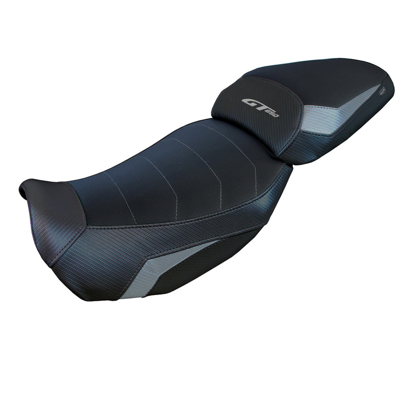 CF Moto 650GT 2021-2024 Seat Cover Tappezzeria Italia Comfort in Grey and Black