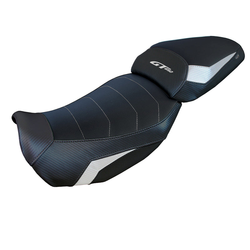 CF Moto 650GT 2021-2024 Seat Cover Tappezzeria Italia Comfort in White and Black