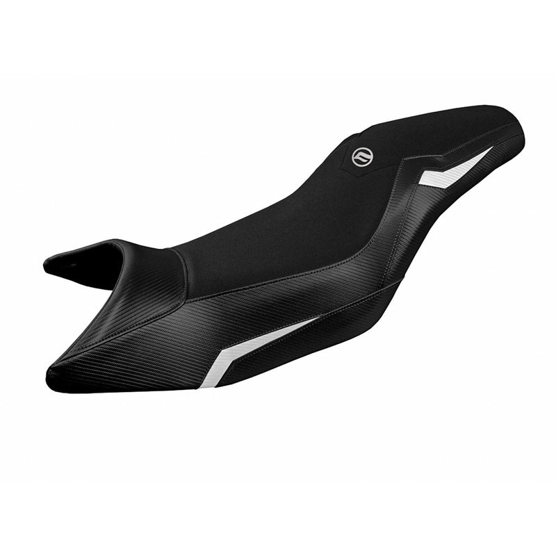 CF Moto 650MT 700MT 2019-2024 Seat Cover Tappezzeria Italia in White and Black