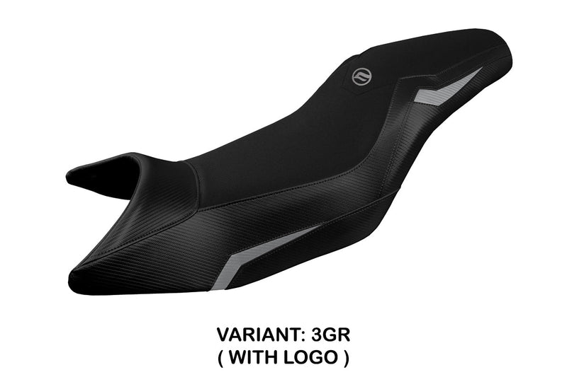 CF Moto 650MT 700MT 2019-2024 Seat Cover Tappezzeria Italia in Grey and Black