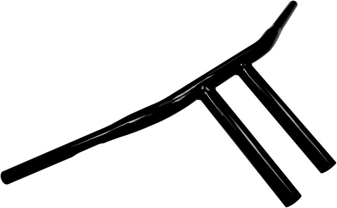 DRAG SPECIALTIES Handlebar - T-Bar - Buffalo - 8" - Black HAS TBW NOTCH 0601-2263