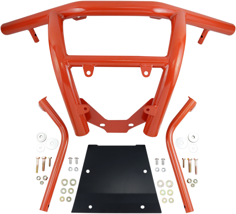 MOOSE RACING Front Bumper - Red - Maverick 0530-1456