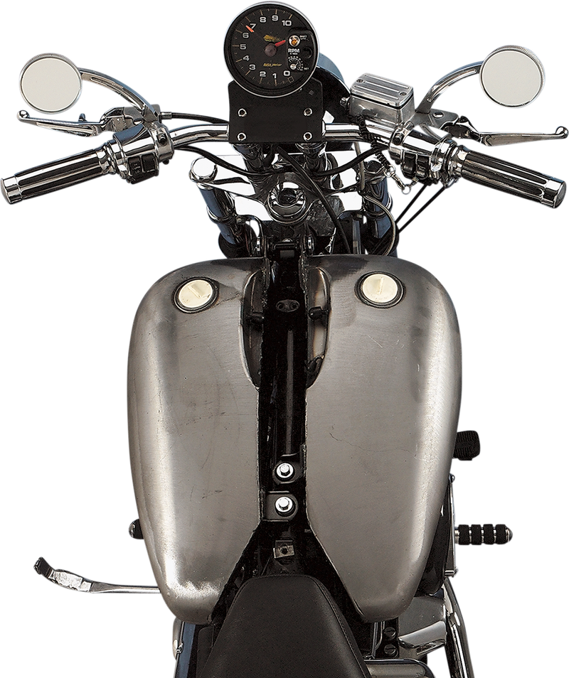 DRAG SPECIALTIES Flat-Side Gas Tank - 2" Extended - 5.2 Gallons 11584-BX46