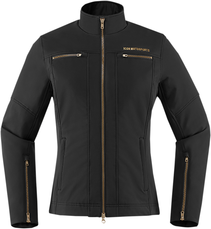 ICON Women's Hella2™ Jacket - Black - Medium 2822-1266
