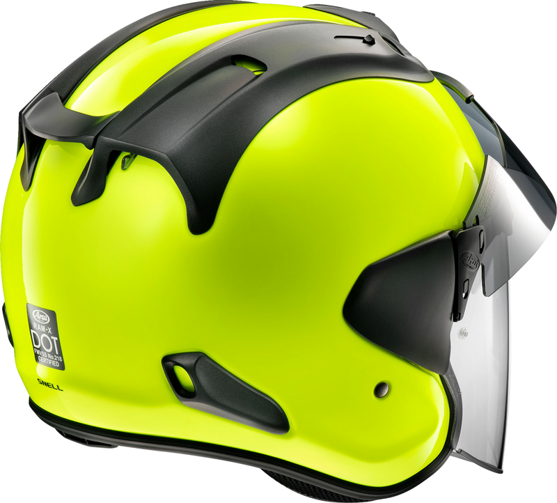 ARAI Ram-X Motorcycle Helmet - Fluorescent Yellow - Small 0104-2935
