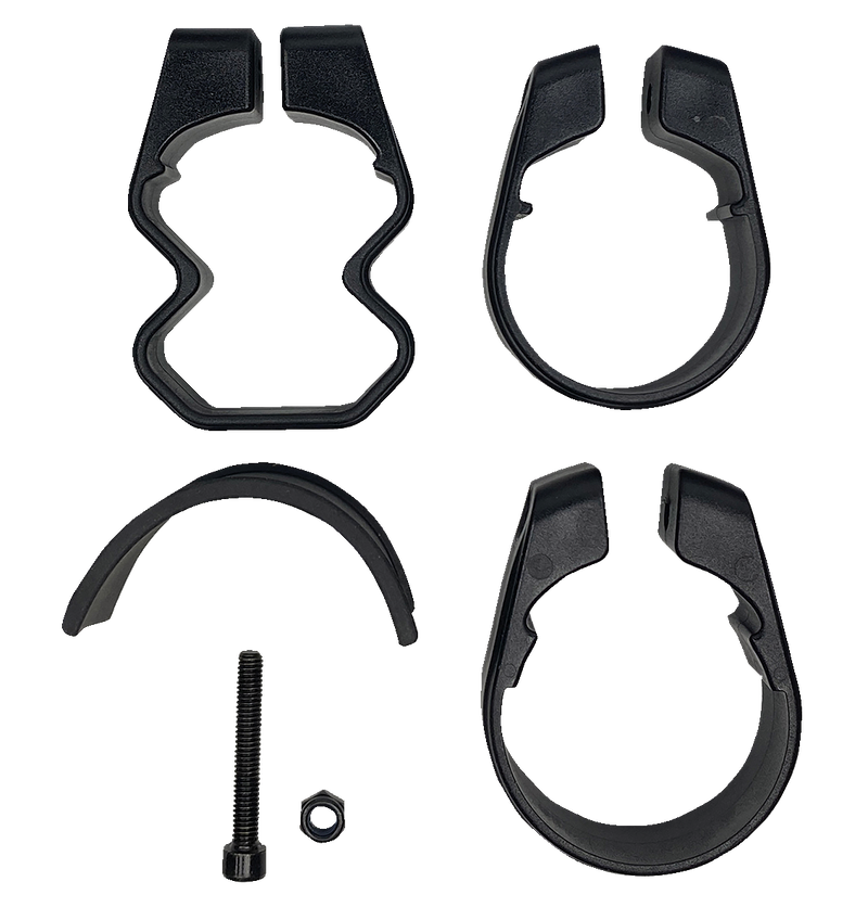 MOOSE UTILITY Mirror - Elite - Side View - Octagon - Black MEMIRKIT-ES1CCS