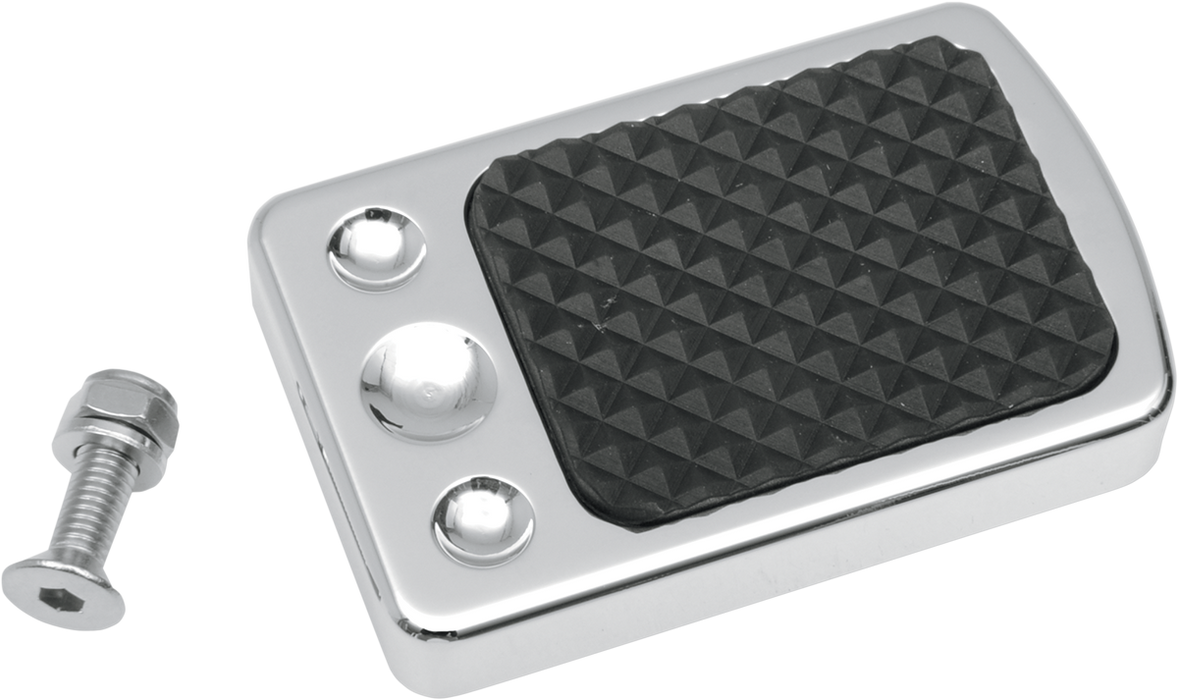 DRAG SPECIALTIES Brake Pedal Pad - Chrome 1610-0134