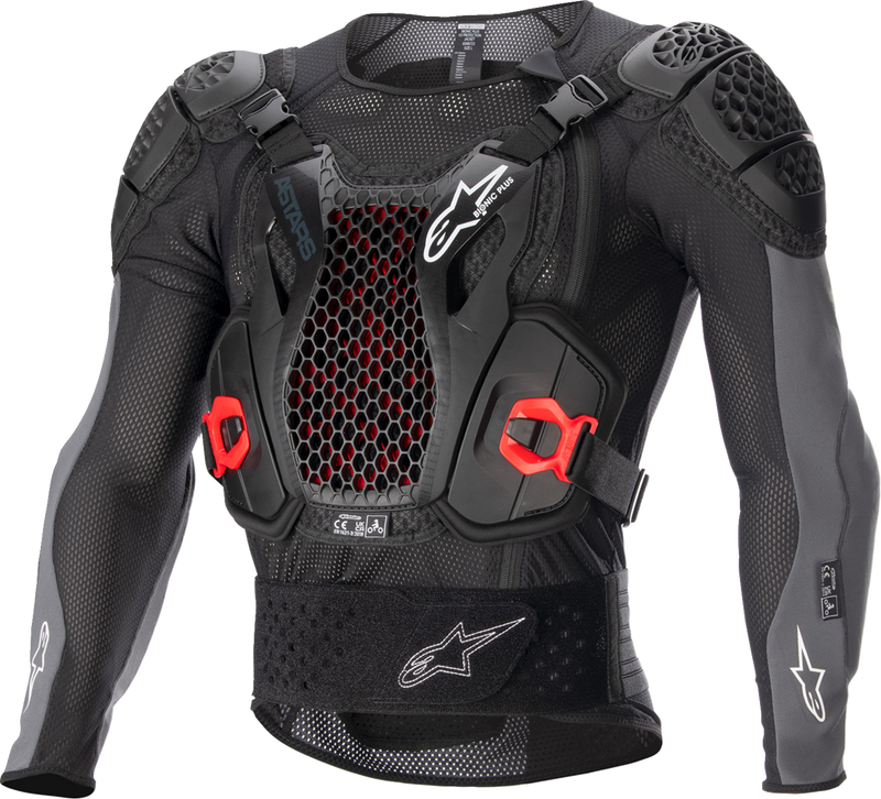 ALPINESTARS Bionic Plus v2 Protection Jacket - Black/Anthracite/Red - Large 6506723-1036-L