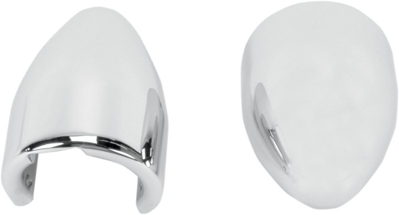 BARON Fork Bullets/Axle Nut Covers - Chrome BA-7800-02