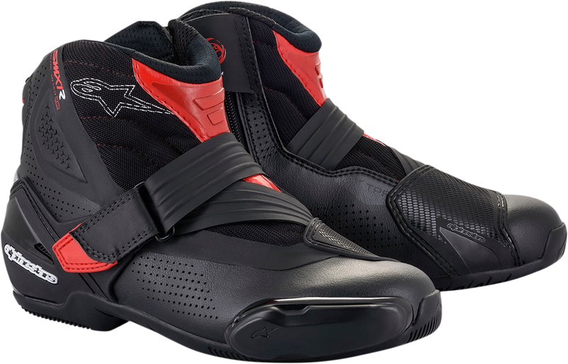ALPINESTARS SMX1-R V2 Boots - Black/Red - US 13.5 / EU 49 2224021-13-49