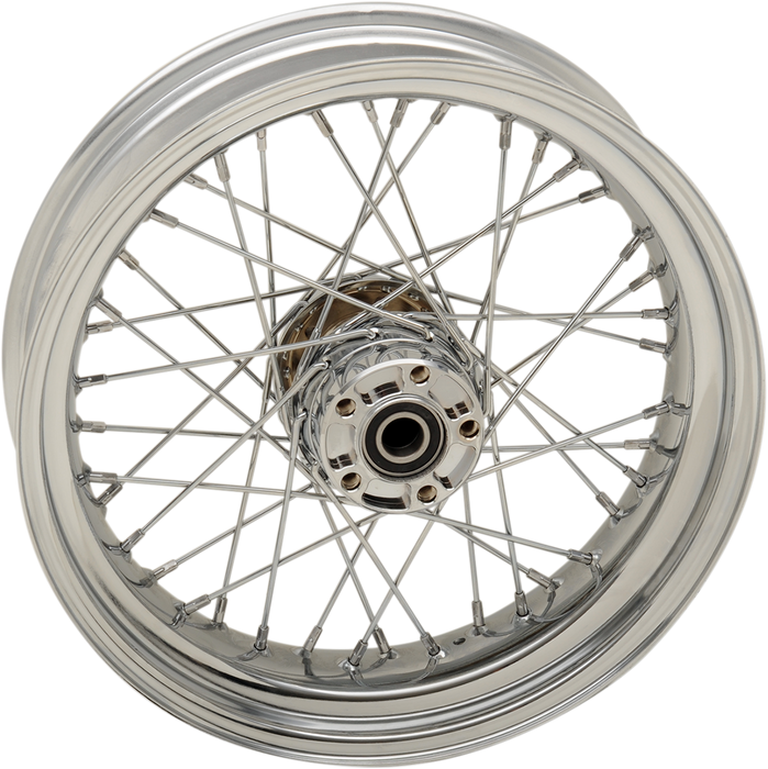 DRAG SPECIALTIES Rear Wheel - Single Disc/ABS - Chrome - 17"x4.50" - '12-'17 FXD 64549